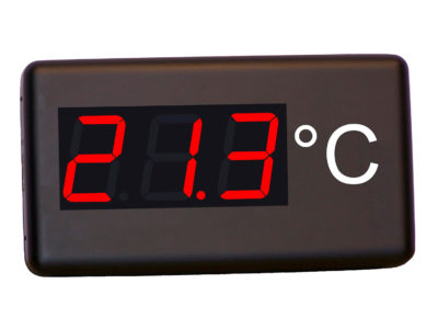 Panel termómetro industrial